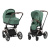 Коляска 2 в 1 Cybex Priam IV Rosegold Leaf Green Коляска 2 в 1 Cybex Priam IV Rosegold Leaf Green